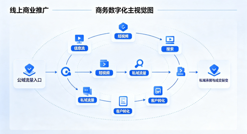 宁陵县线上商业推广怎么做？全域流量闭环搭建与低成本转化实战指南